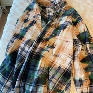Bleached flannel